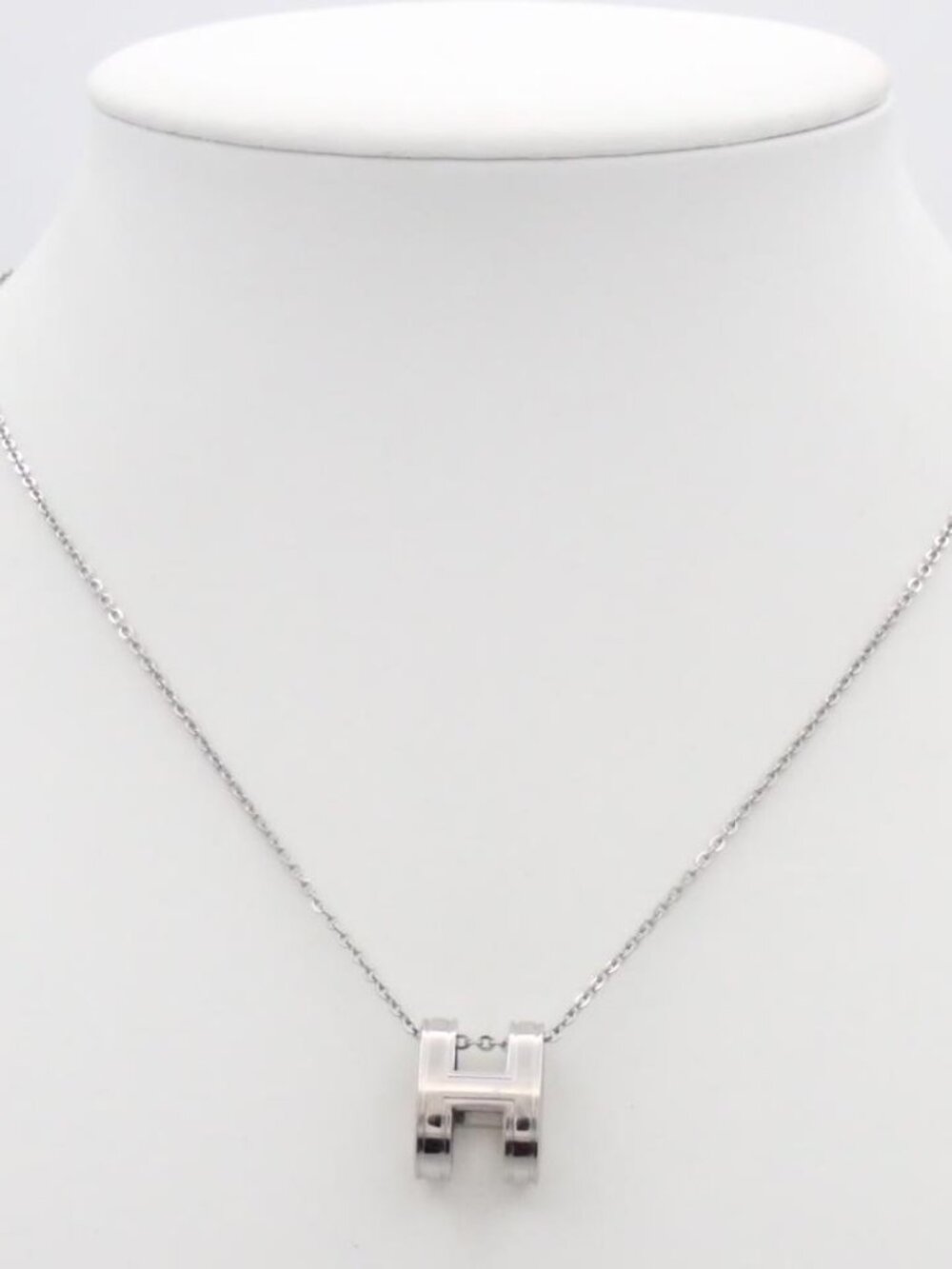 Hermes Pop H Necklace in Box